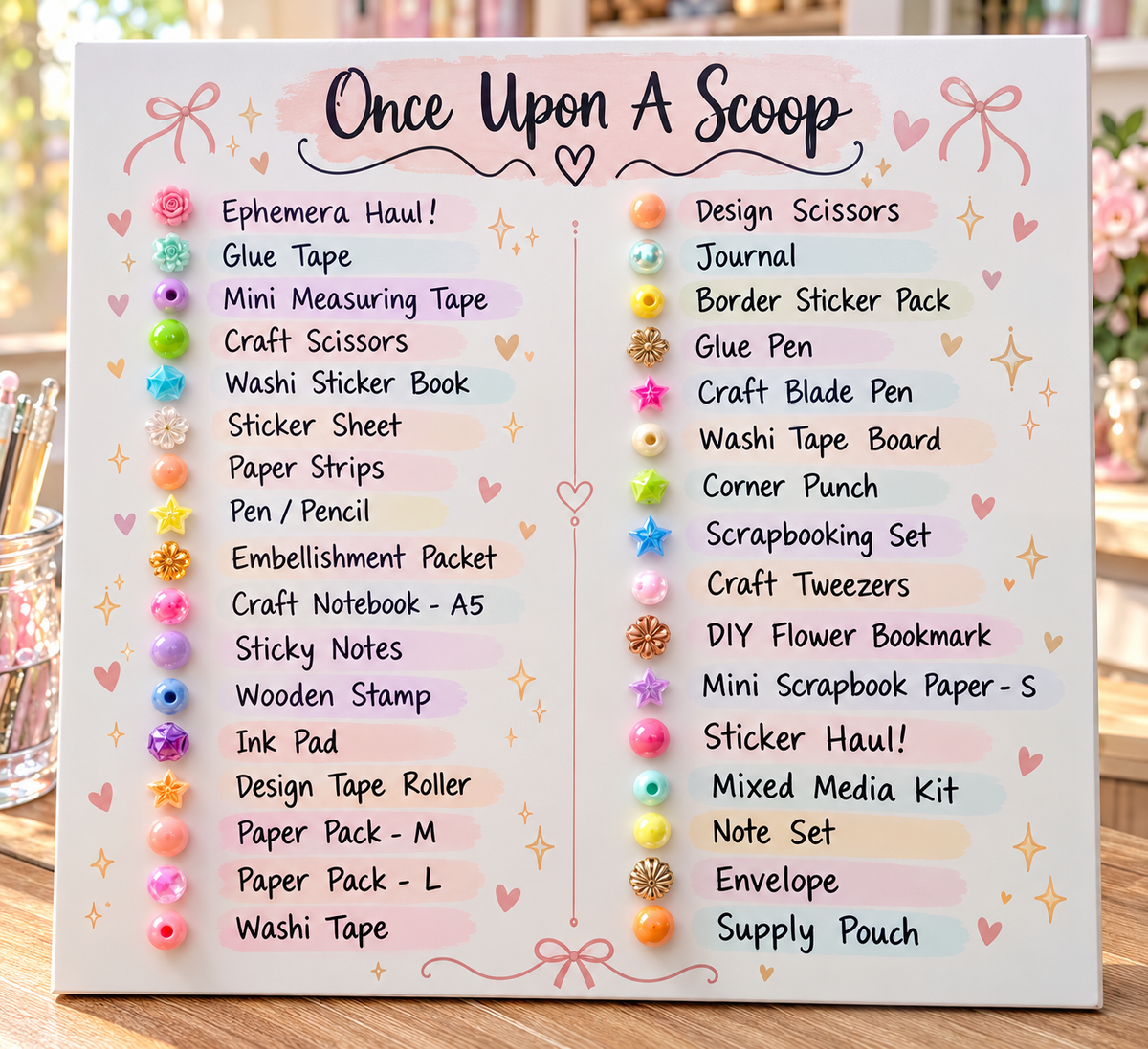 Once Upon A Scoop + Video | Scrapbooking & Creative Journaling Mystery Scoops