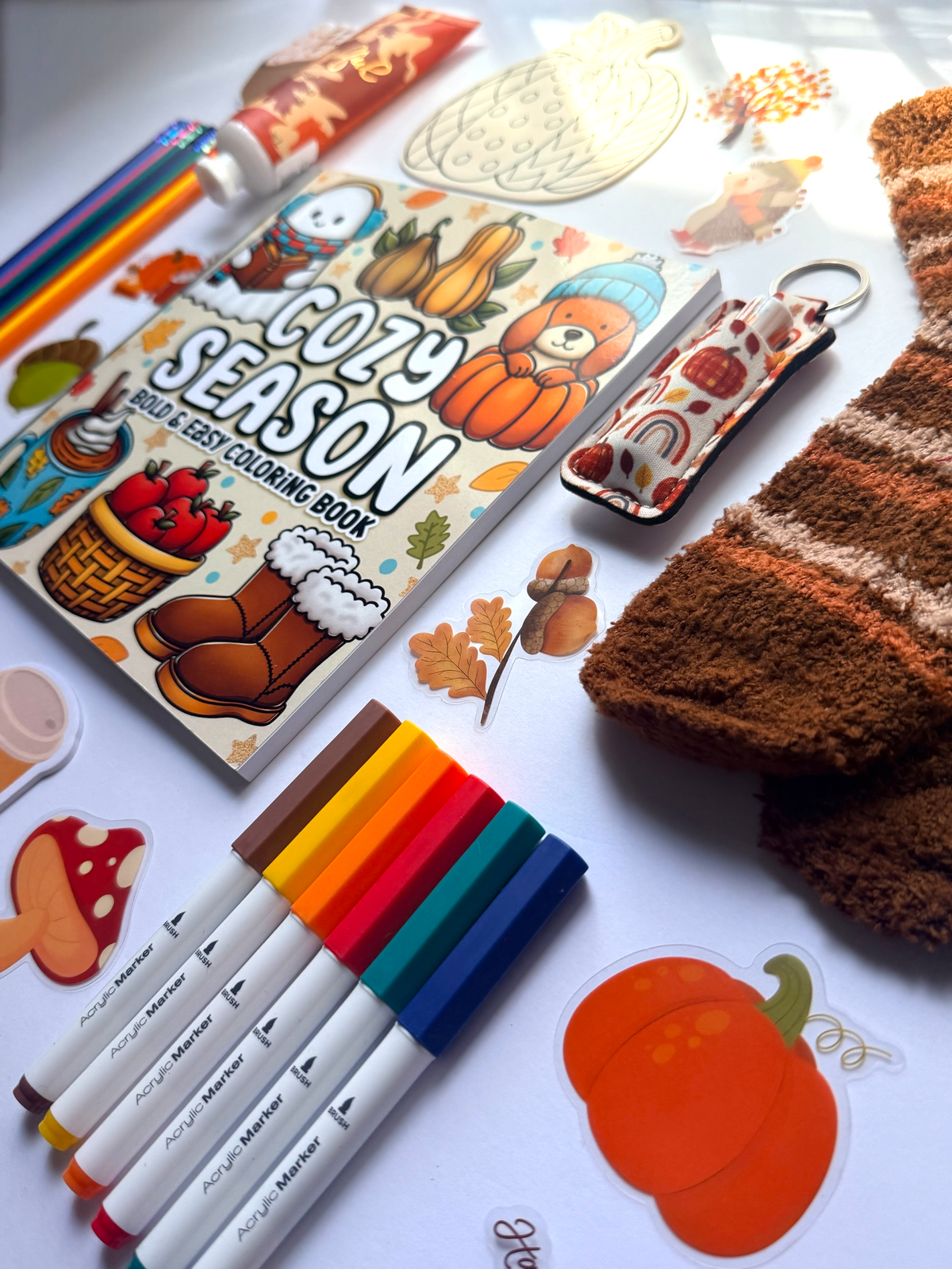 Pumpkin Spice + Everything Nice Coloring Bundle