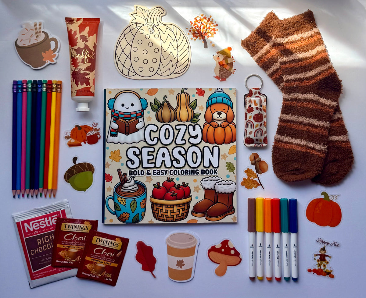Pumpkin Spice + Everything Nice Coloring Bundle