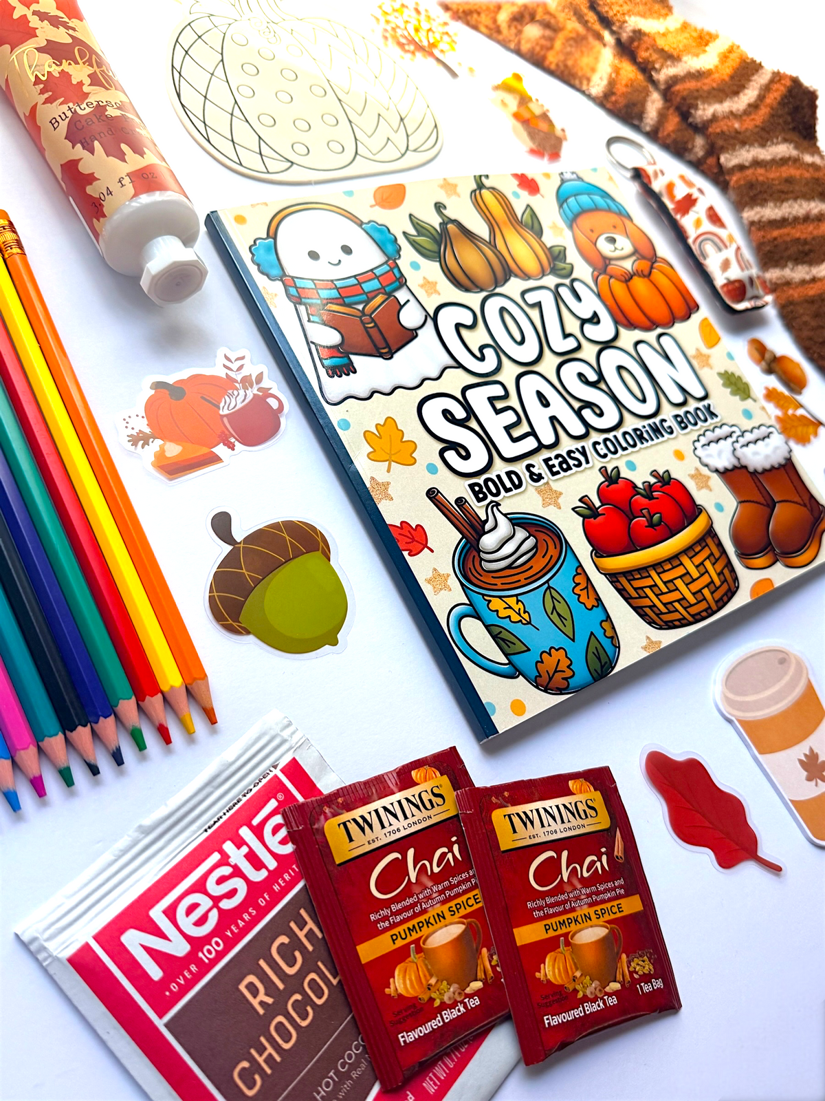 Pumpkin Spice + Everything Nice Coloring Bundle