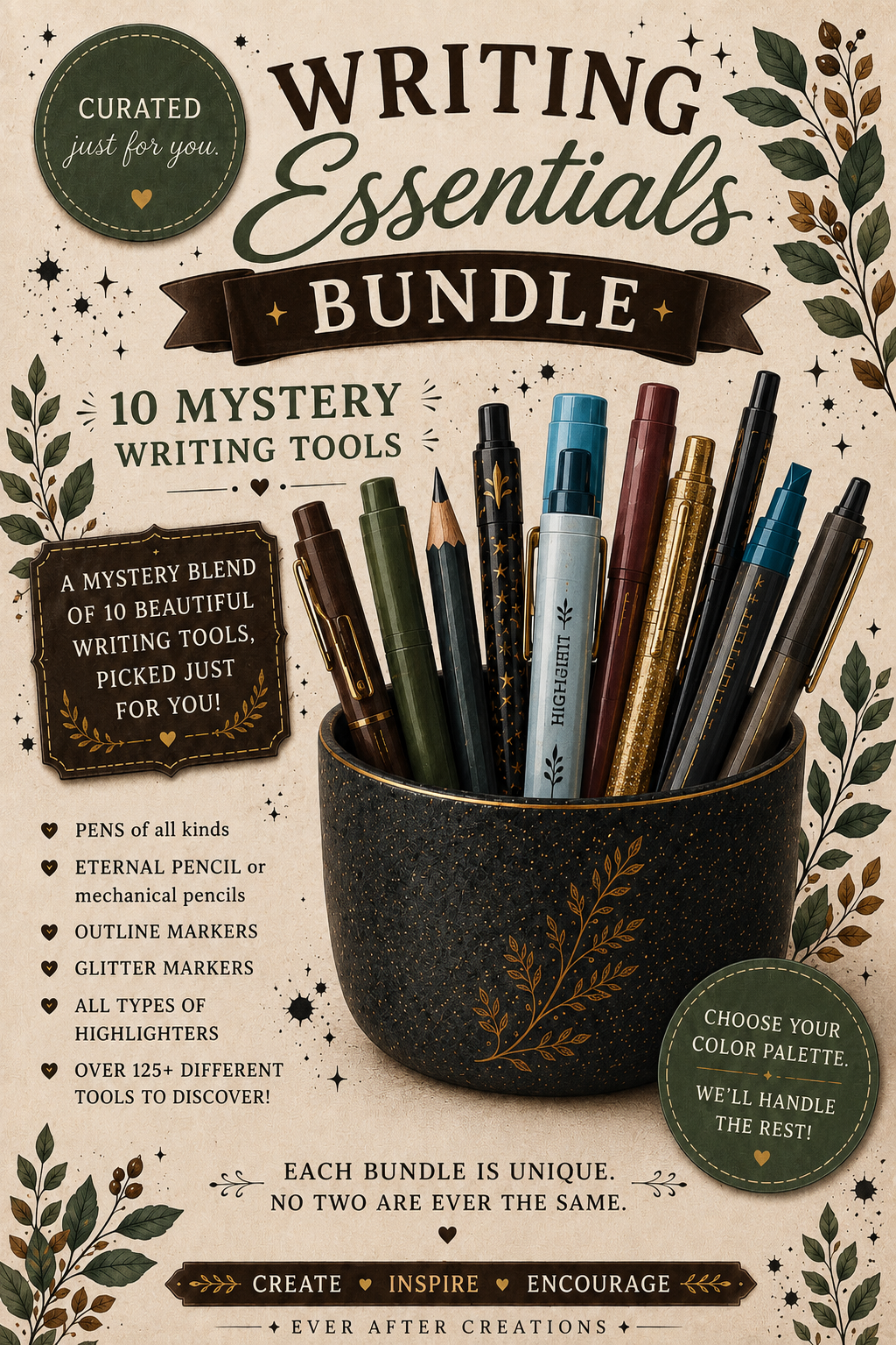 Writing Essentials Bundle - 10 Pc.