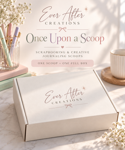 Once Upon A Scoop + Video | Scrapbooking & Creative Journaling Mystery Scoops