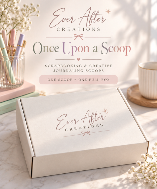 Once Upon A Scoop + Video | Scrapbooking & Creative Journaling Mystery Scoops